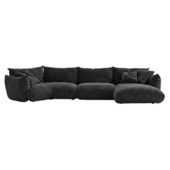 Canapé contemporain italien de luxe en tissu « Mogg Alba » par Studio Nove.3 - V39