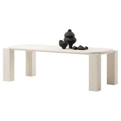 Luxury Italian Dining Table Mogg Hero - Alain Gilles - Hand-spatulated - 240cm