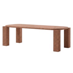 Table de salle à manger italienne de luxe Mogg Hero - Alain Gilles - Finition à la spatule - 300 cm