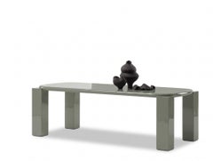 Luxury Italian Dining Table Mogg Hero - Alain Gilles Lacquered RAL7033 - 300cm