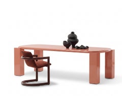 Luxury Italian Dining Table Mogg Hero - Alain Gilles Lacquered RAL7033 - 300cm