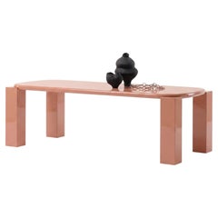 Luxury Italian Dining Table Mogg Hero - Alain Gilles Lacquered RAL7033 - 300cm