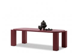 Table de salle à manger italienne de luxe Mogg Hero - Alain Gilles RAL3004 Fabriquée en Italie 240 cm
