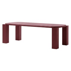 Luxury Italian Dining Table Mogg Hero - Alain Gilles RAL3004 Made in Italy 300cm