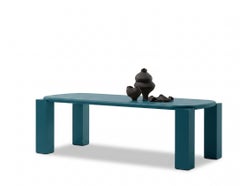 Tavolo da pranzo italiano di lusso Mogg Hero - Alain Gilles RAL5020 Made in Italy 240 cm