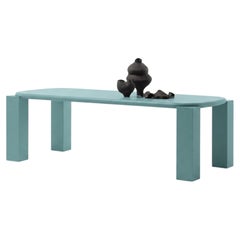 Table de salle à manger italienne de luxe Mogg Hero - Alain Gilles RAL6034 Fabriquée en Italie 240 cm