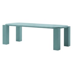 Table de salle à manger italienne de luxe Mogg Hero - Alain Gilles RAL6034 Fabriquée en Italie 300 cm
