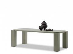 Tavolo da pranzo italiano di lusso Mogg Hero - Alain Gilles RAL7033 Made in Italy 240 cm