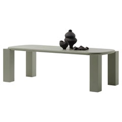 Tavolo da pranzo italiano di lusso Mogg Hero - Alain Gilles RAL7033 Made in Italy 240 cm
