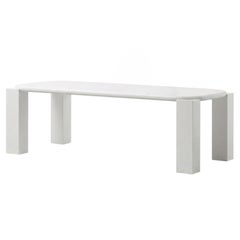 Tavolo da pranzo italiano di lusso Mogg Hero - Alain Gilles RAL9016 Made in Italy 300 cm