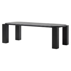Tavolo da pranzo italiano di lusso Mogg Hero - Alain Gilles RAL9017 Made in Italy 300 cm
