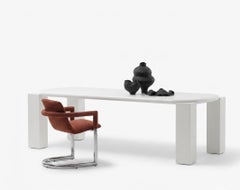 Tavolo da pranzo italiano di lusso Mogg Hero - Alain Gilles RAL9016 Made in Italy 240 cm
