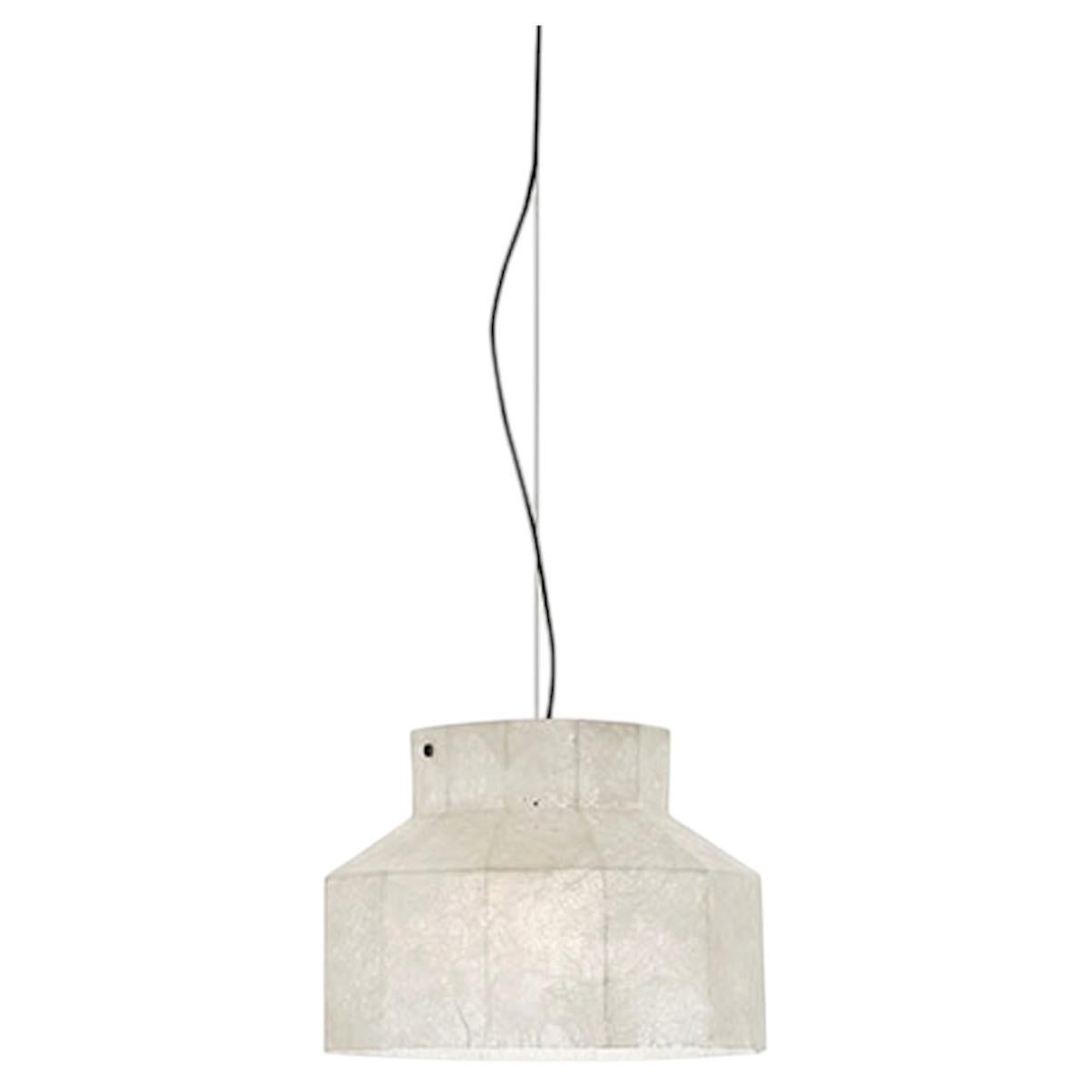 Lampada a sospensione di lusso in vetro e resina italiana Mogg Hiver Large, design Debonademeo in vendita