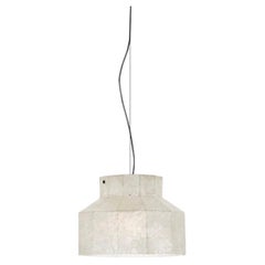 Luxuriöse italienische Pendelleuchte aus Glas und Kunstharz „Mogg Hiver Large“ im Design von Debonademeo