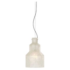 Luxuriöse italienische Pendelleuchte aus Glas und Kunstharz „Mogg Hiver Medium“ im Design von Debonademeo