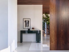 Console di lusso in MDF laccato italiano Mogg Berlino Dainelli Studio RAL 6012