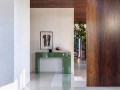 Console di lusso in MDF laccato italiano Mogg Berlino Dainelli Studio RAL 6021