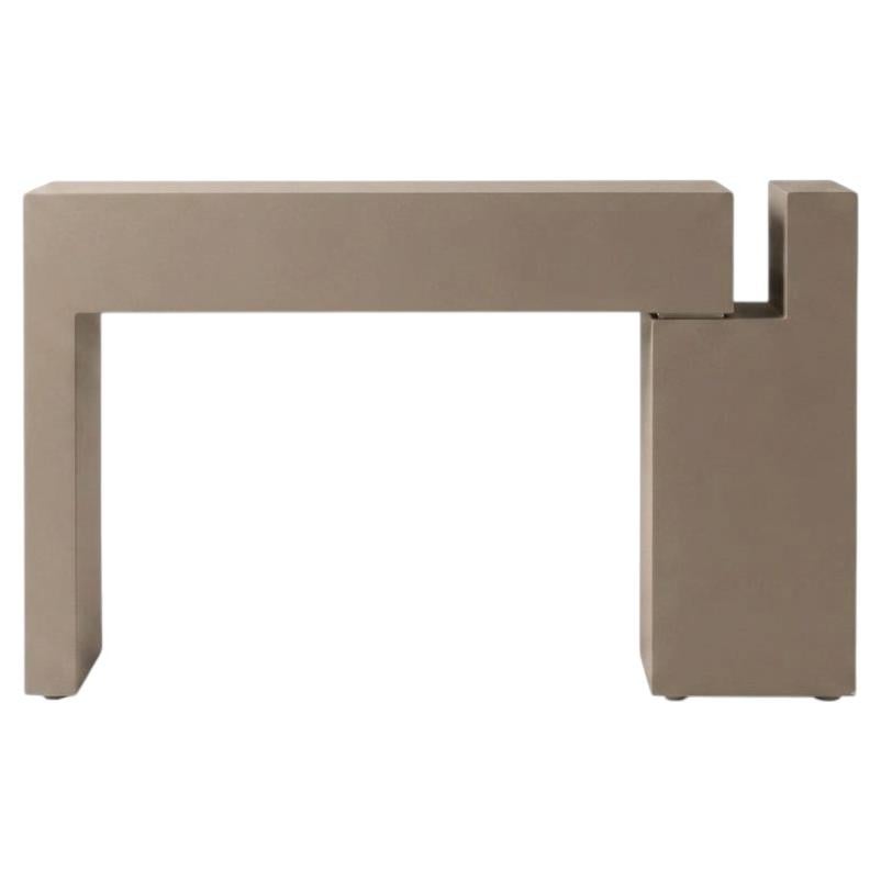 Luxury Italia Matte MDF Console Table Mogg Berlino Dainelli Studio RAL1019