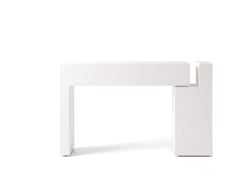 Italian Matt Lacquered MDF Console Table Mogg Berlino - Dainelli Studio RAL9016