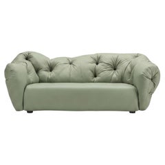 Luxury Italian Lounge Sofa in Leather - Gaetano Pesce for Meritalia Nubola 238cm