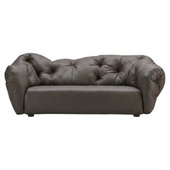 Luxury Italian Lounge Sofa in Leather - Gaetano Pesce for Meritalia Nubola 238cm