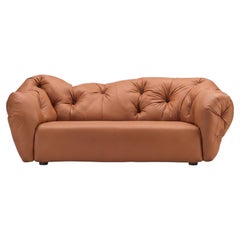 Luxury Italian Lounge Sofa in Leather - Gaetano Pesce for Meritalia Nubola 238cm