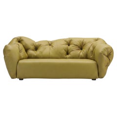 Luxury Italian Lounge Sofa in Leather - Gaetano Pesce for Meritalia Nubola 238cm