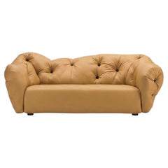 Luxury Italian Lounge Sofa in Leather - Gaetano Pesce for Meritalia Nubola 238cm