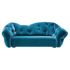 Luxury Italian Lounge Sofa in Velvet - Gaetano Pesce for Meritalia Nubola 238 cm