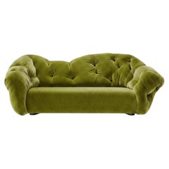 Luxury Italian Lounge Sofa in Velvet - Gaetano Pesce for Meritalia Nubola 238 cm