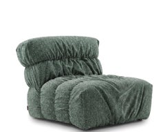 Luxury Italian Upholstered Armchair Mogg Pepla Design Bellavista & Piccini T_61