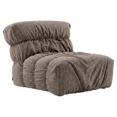 Luxury Italian Upholstered Armchair Mogg Pepla Design Bellavista & Piccini T_64