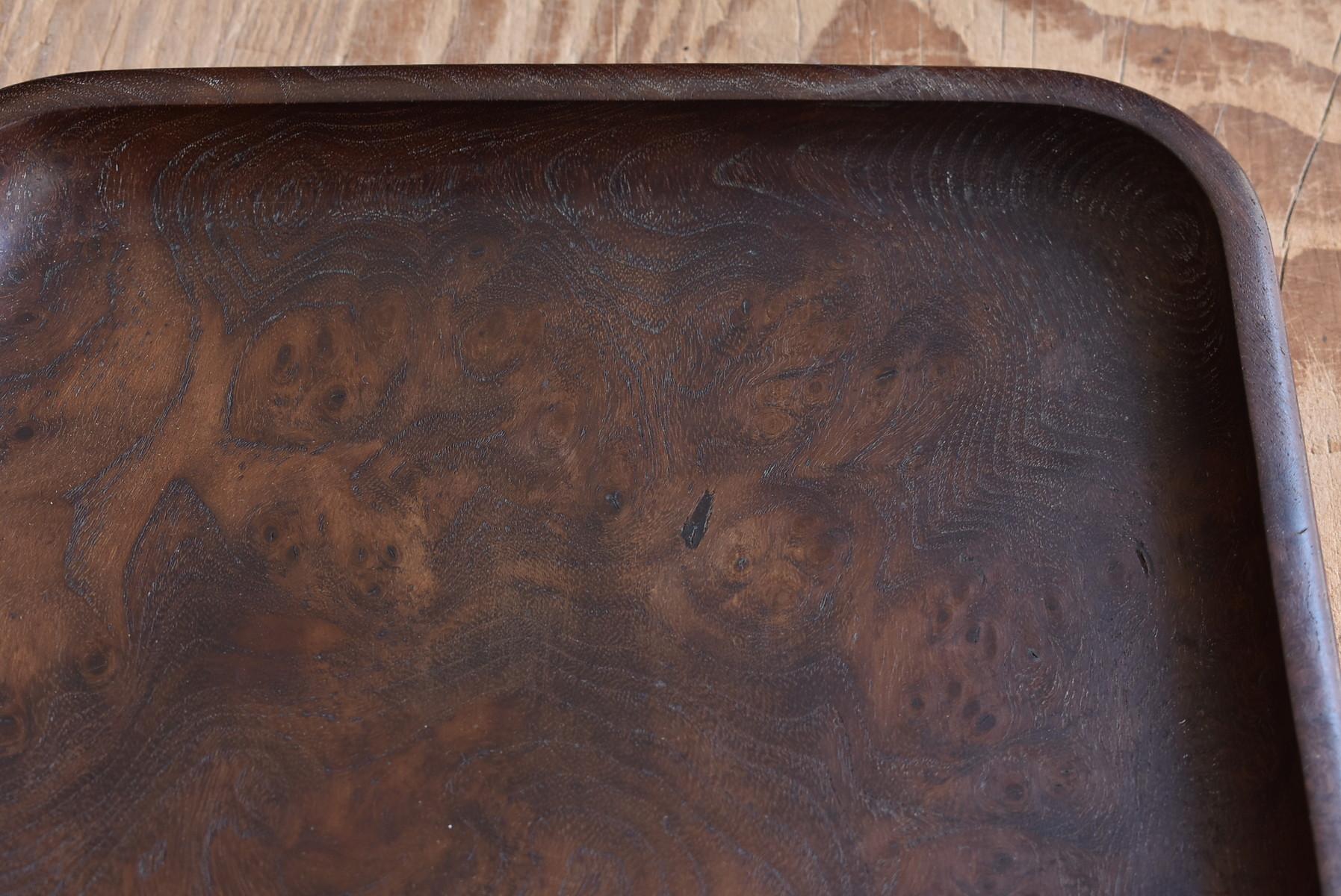 Other Luxury Japanese Old Trays Made of Mulberry Wood / Vintage Wooden Trays / Showa