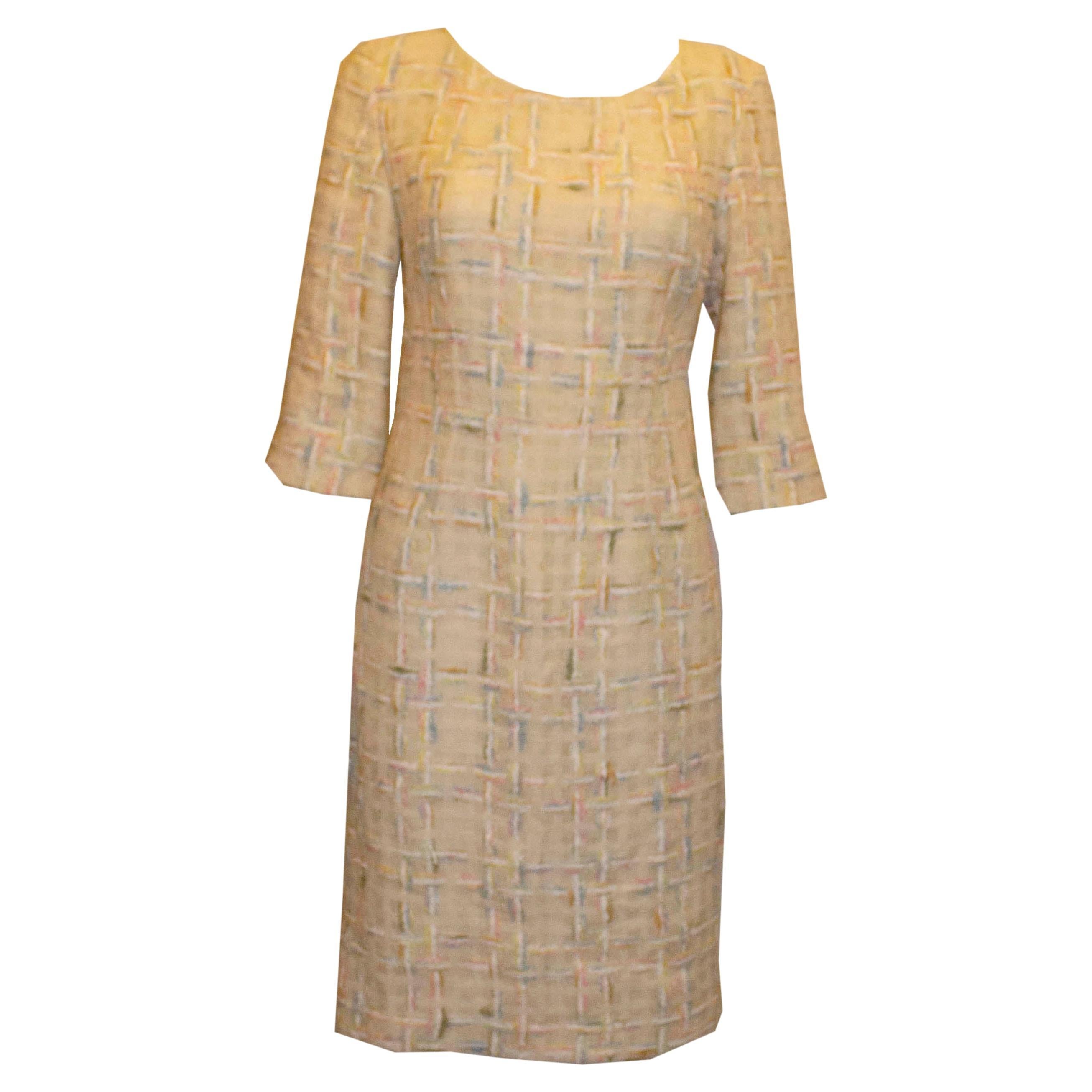 Luxury Lalage Beaumont Boucle Dress For Sale
