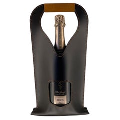 Bolso de cuero de lujo para botellas LEWIN de Limac Design, estilo moderno
