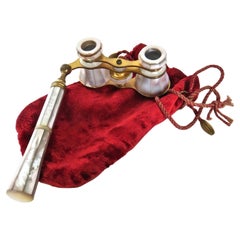 Luxury Lorgnette Opera Glasses French, Circa 1880