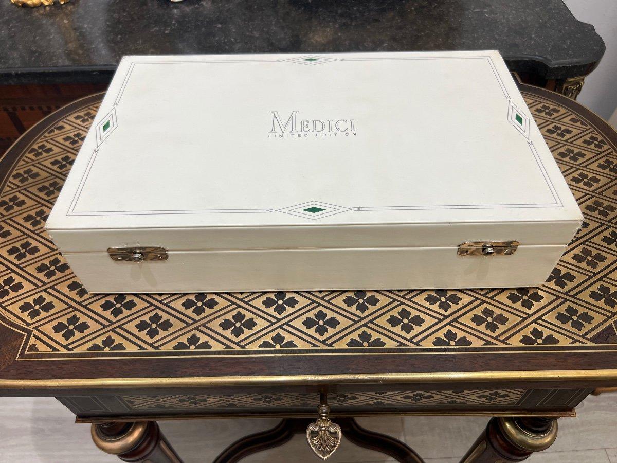 Mid-Century Modern Luxury 'Medici' Box by S.T. DUPONT, Limited Edition