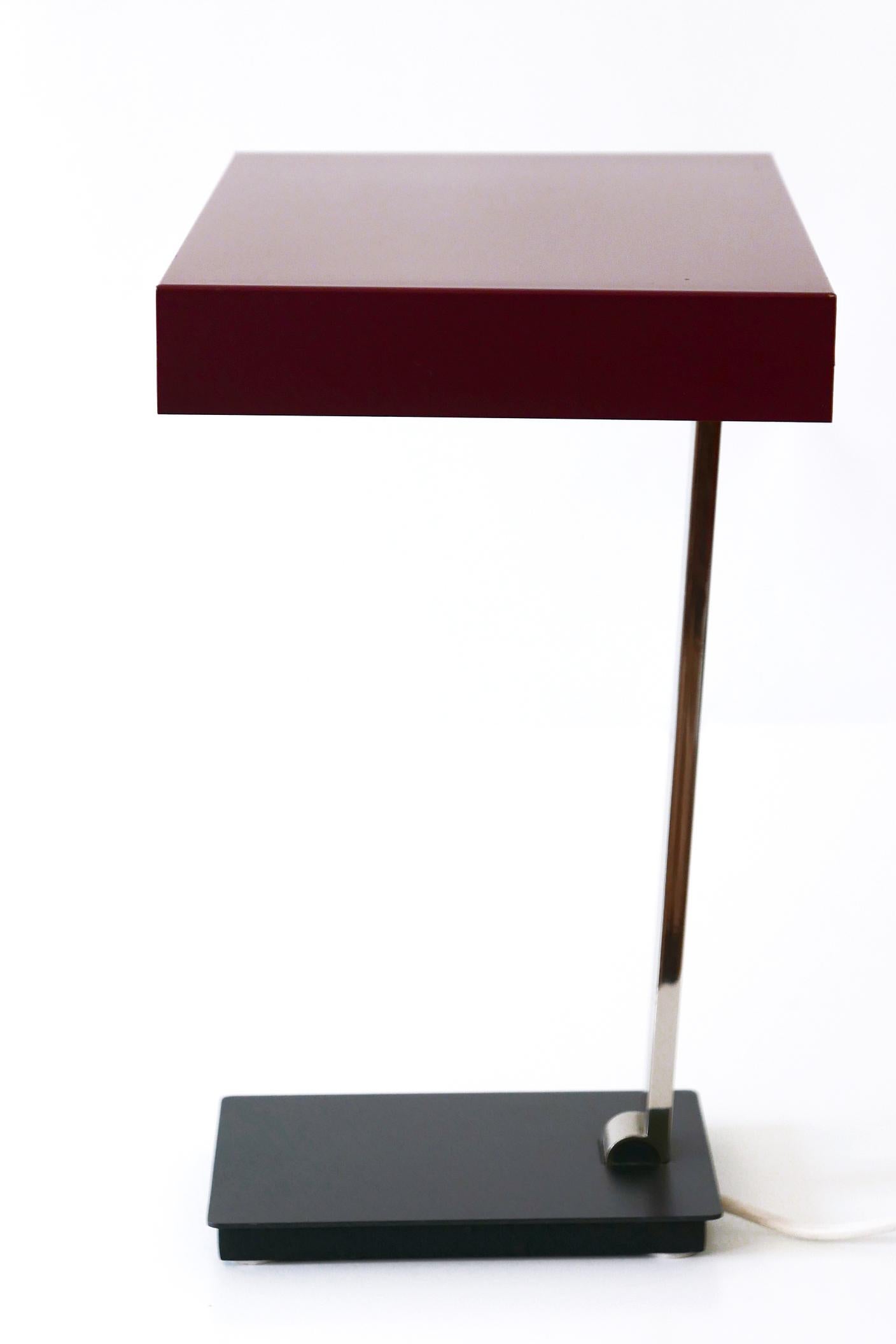 Mid-20th Century Luxury Mid-Century Modern President Table Lamp by Kaiser Leuchten 1960s Germany For Sale