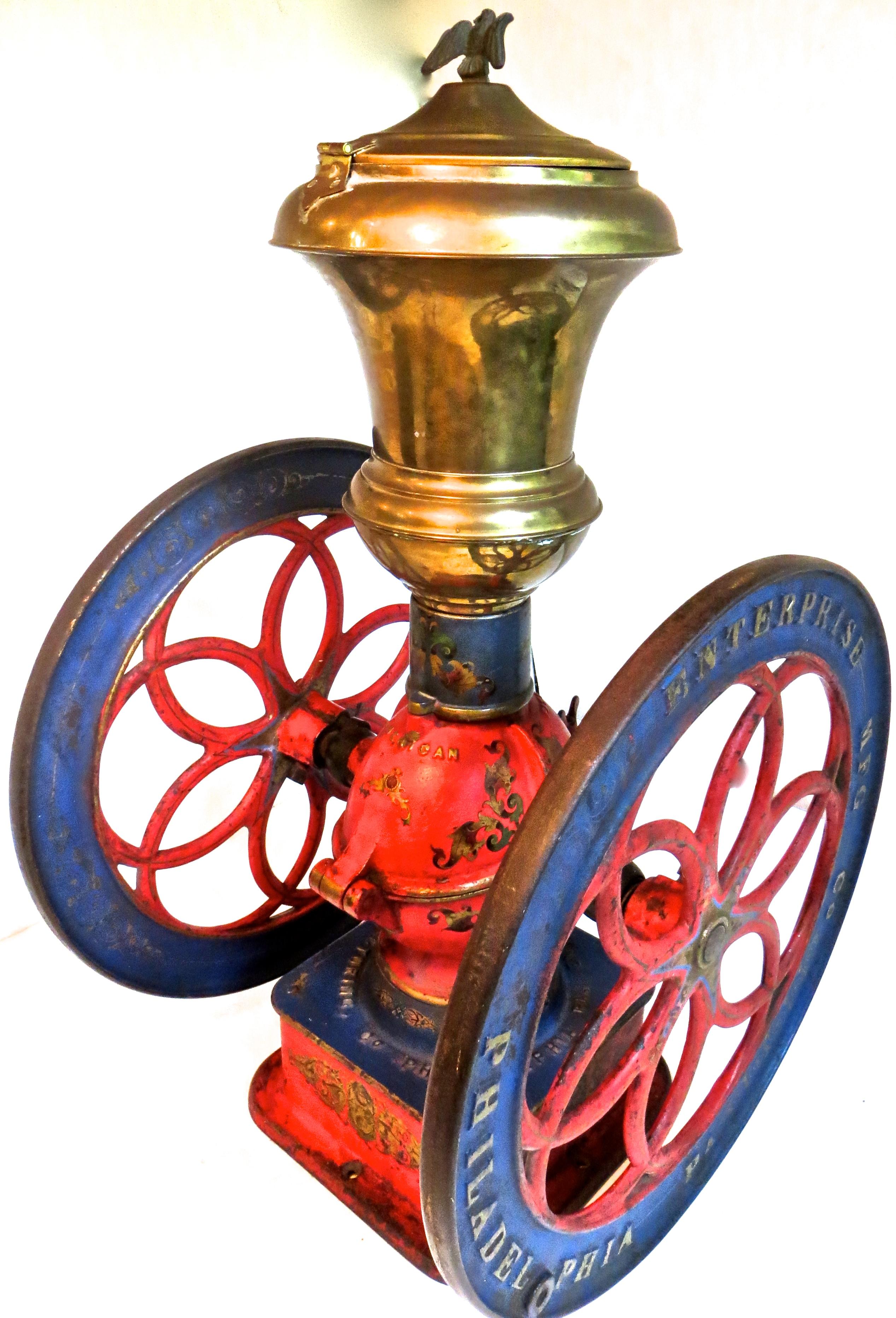 antique enterprise coffee grinder