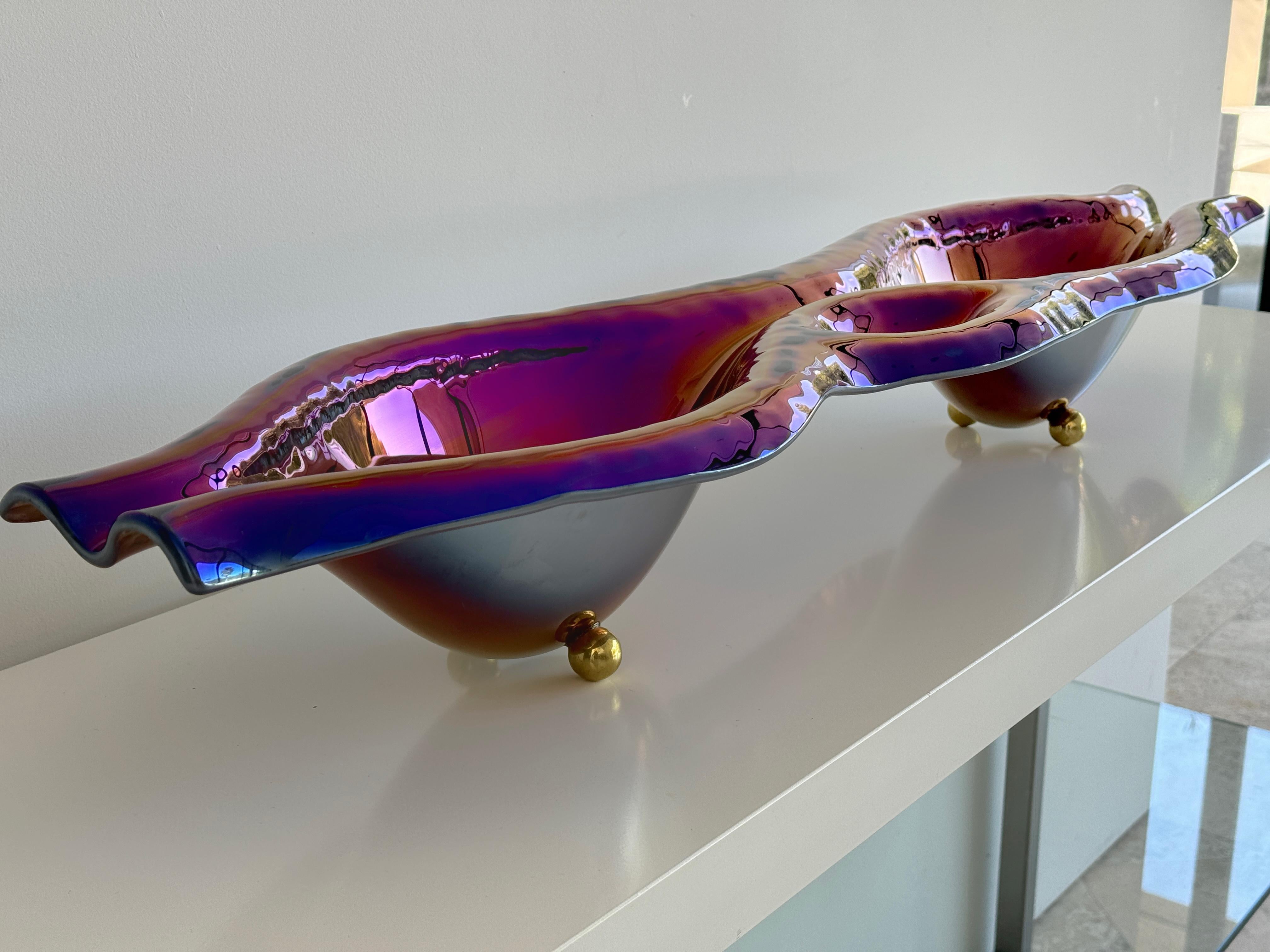 Ukrainien Luxueux plat décoratif moderne 