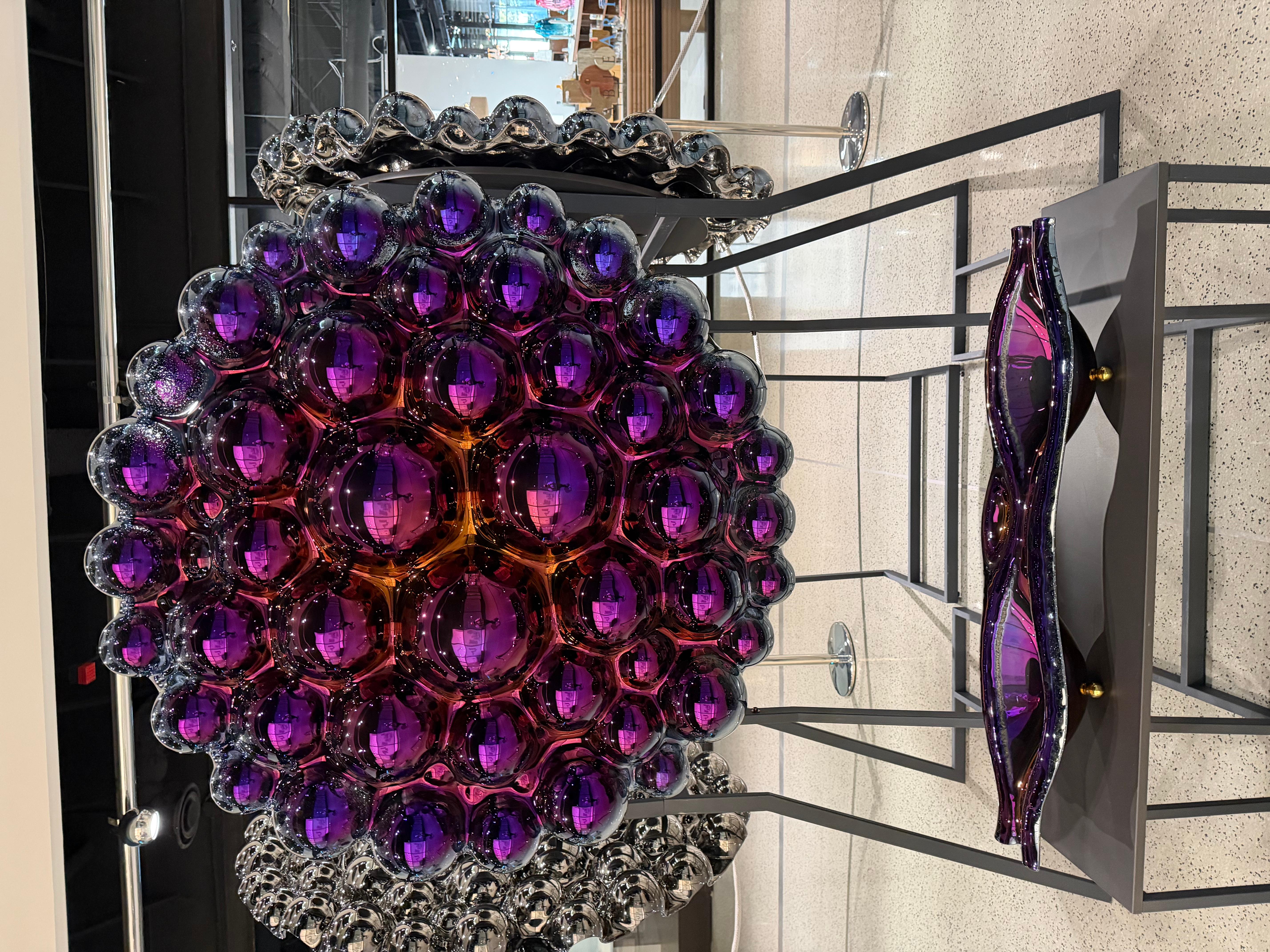 Verre Luxueux plat décoratif moderne 