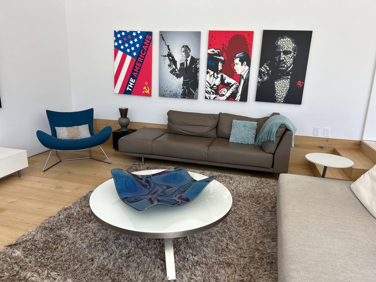 Plat décoratif moderne de luxe 