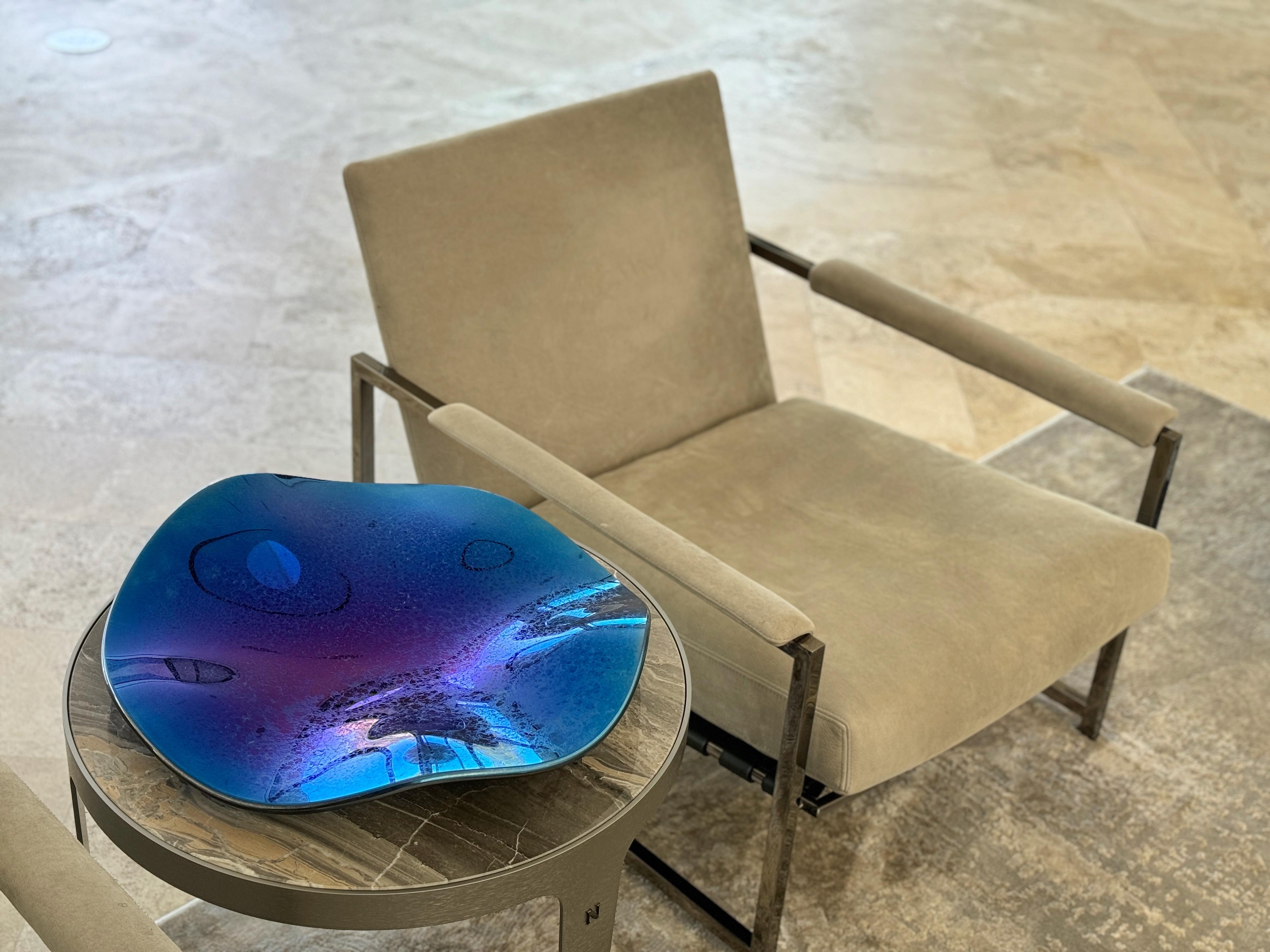 XXIe siècle et contemporain Plat décoratif de luxe moderne 