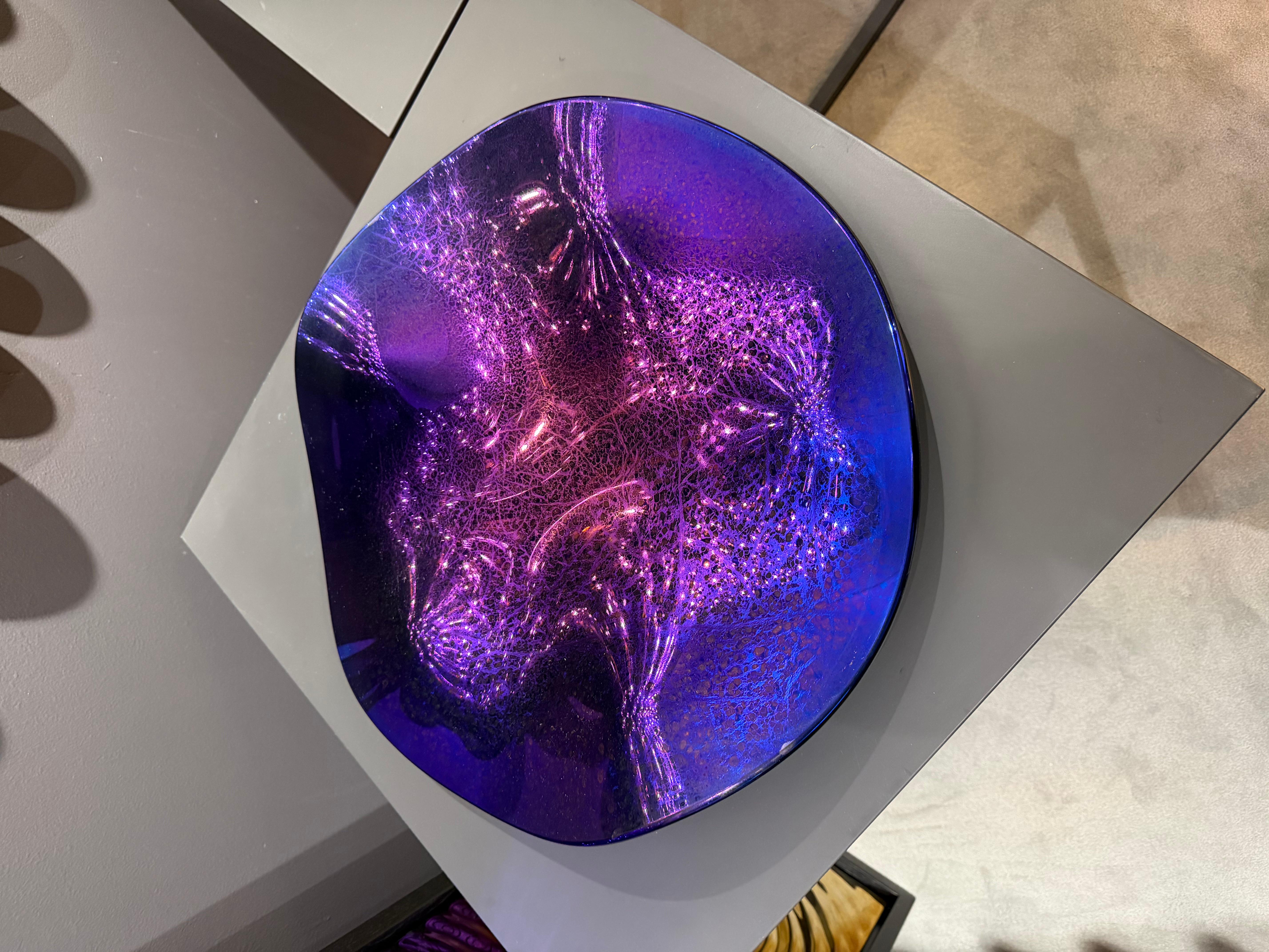 Plat décoratif de luxe moderne 