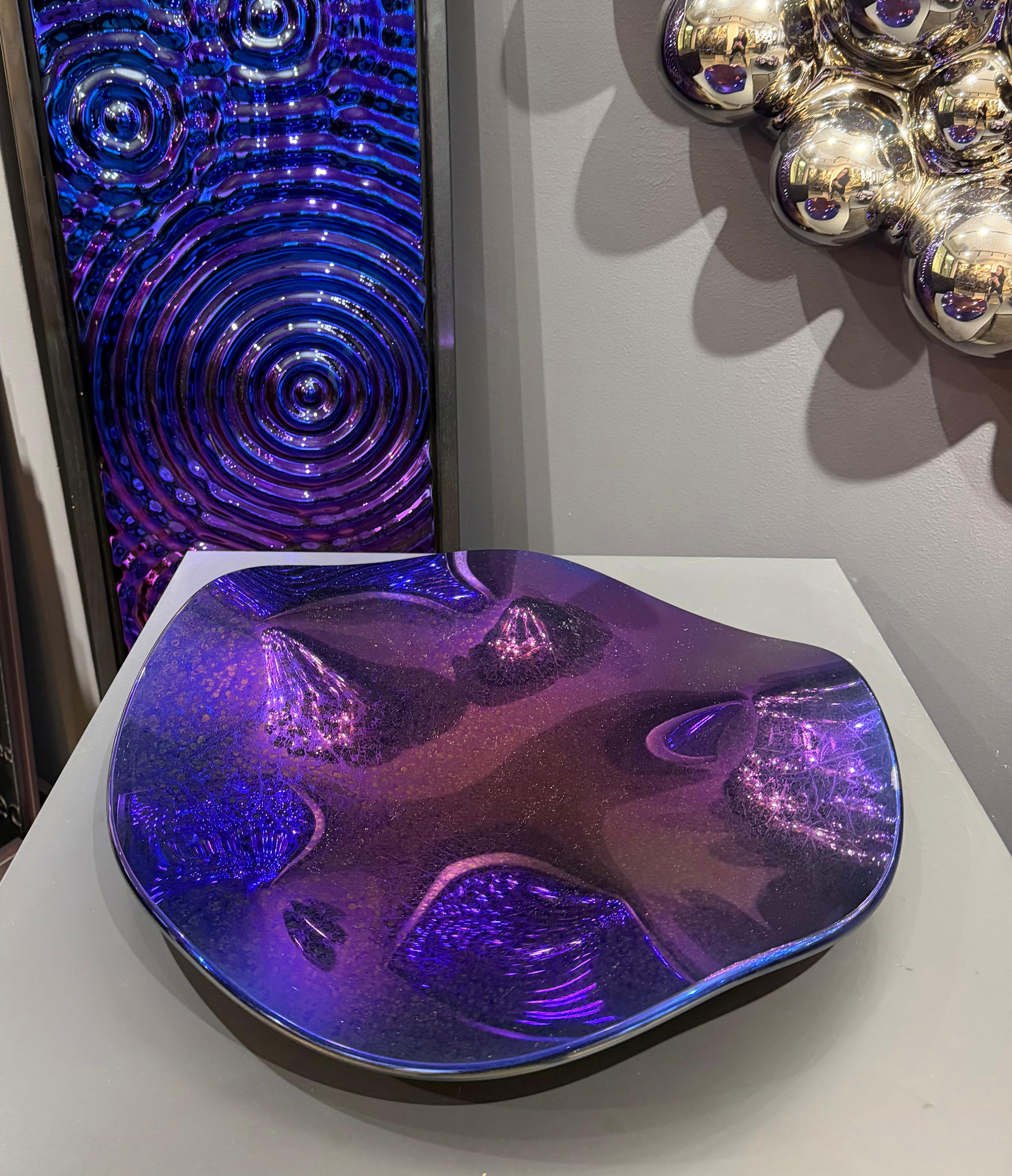 Plat décoratif de luxe moderne 