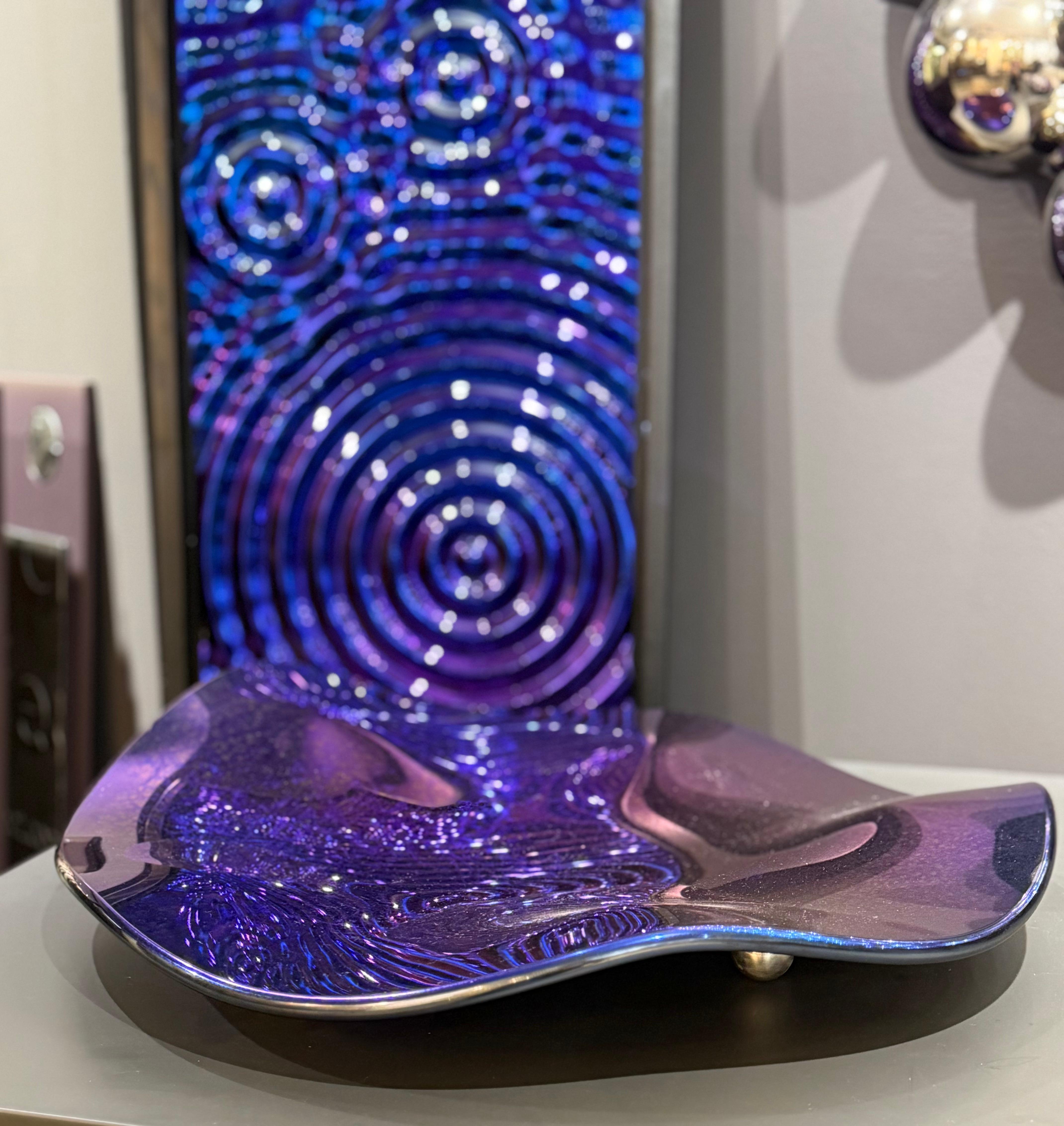 Plat décoratif de luxe moderne 