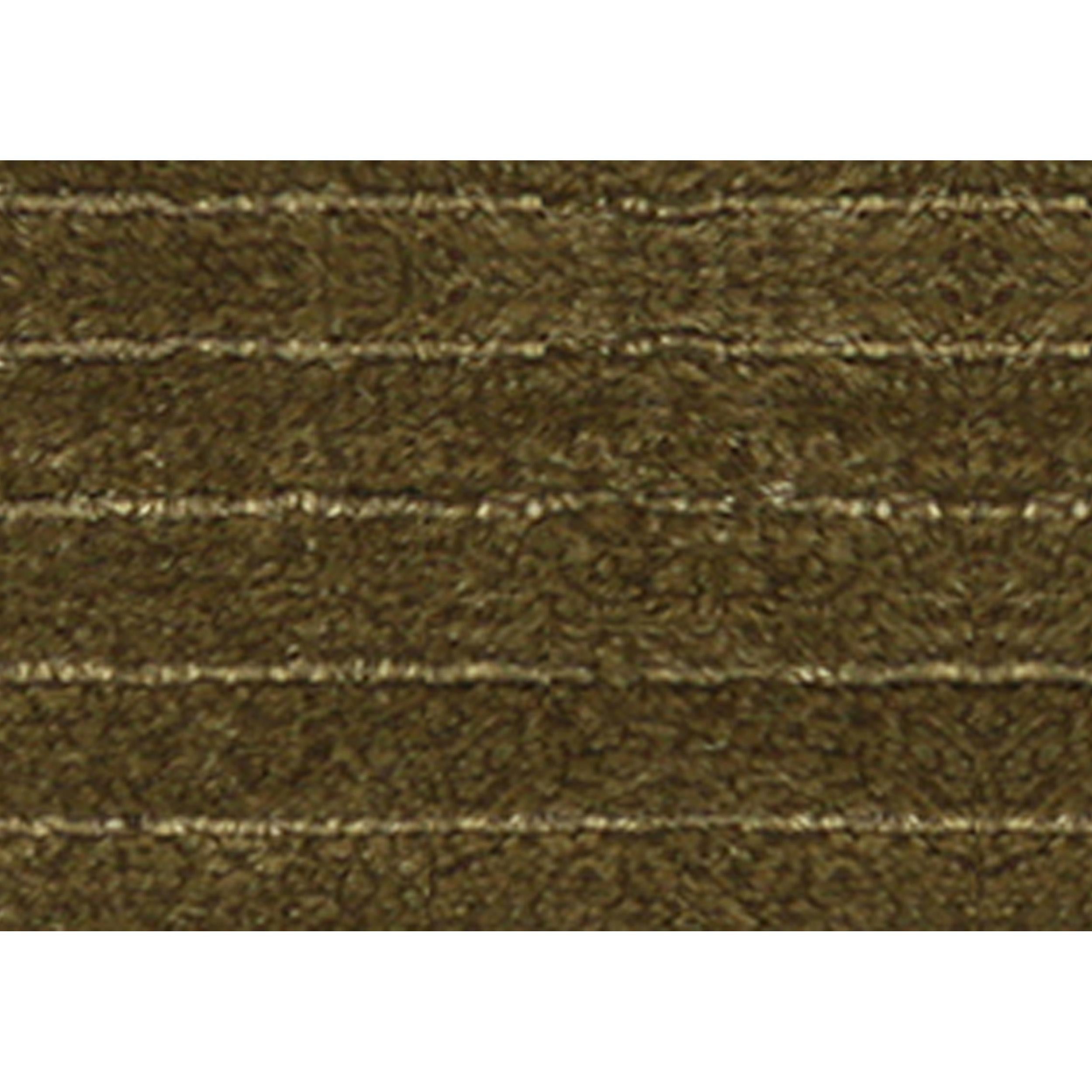 Luxury Modern Hand-Knotted Alternating Stripe Olive 12x15 Rug In New Condition For Sale In Secaucus, NJ