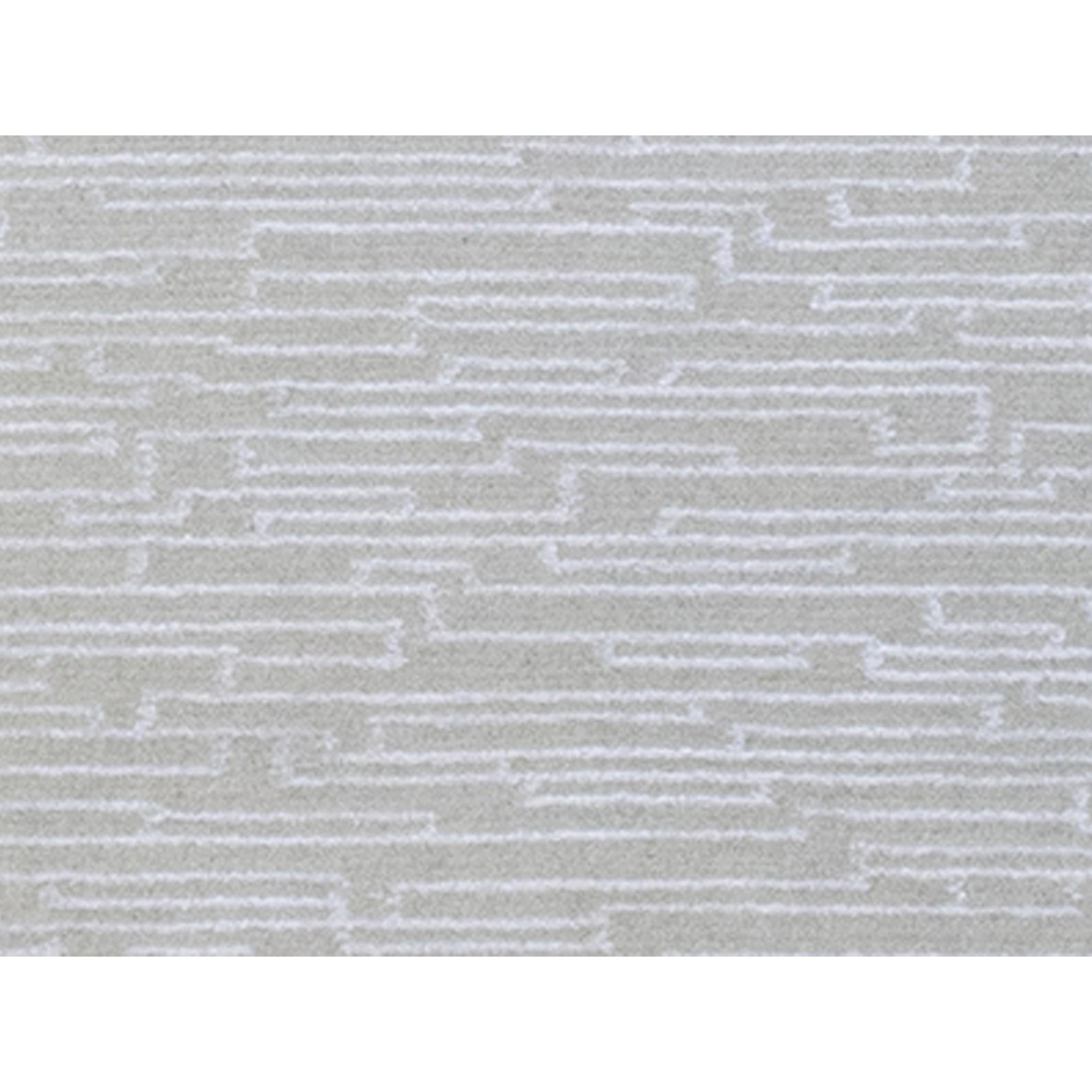 A subtle sense of texture is created in this sophisticated hand-woven rug. Contemporary pattern and updated neutral tones that work perfectly in any setting. Both touch and sight are delighted in this rug. A unique blend of wool and lustrous viscose