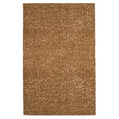 Luxury Modern Hand-Knotted Cheetah 10x14 Rug