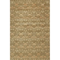 Luxury Modern Hand-Knotted Empress Arts & Crafts Fawn 12X16 Rug